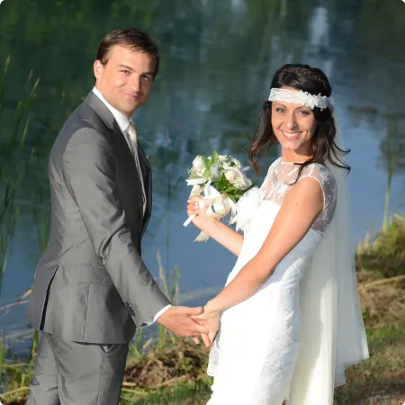 Photos de mariage à Cagnes-sur-Mer dans les Alpes-Maritimes